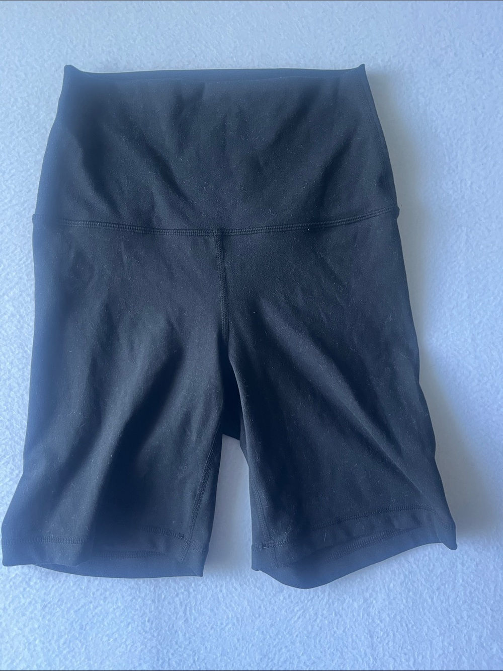 Yogalicious Black High-Waist Bike Shorts